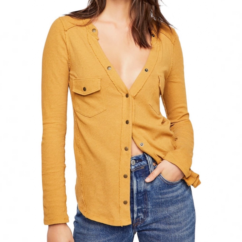 NEW! FREE PEOPLE Long Sleeve Top